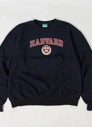 Вінтажний оверсайз світшот harvard x champion