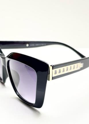 Женские очки солнцезащитные черные1 фото