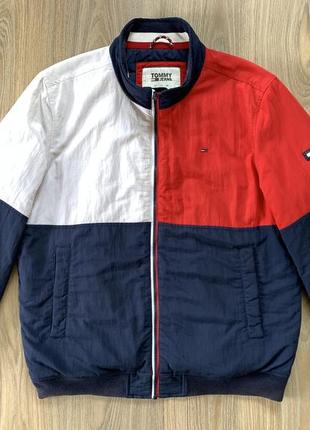 Мужская оригинальная демисезонная куртка tommy hilfiger2 фото