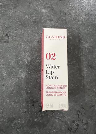 Clarins water lip stain -для губ