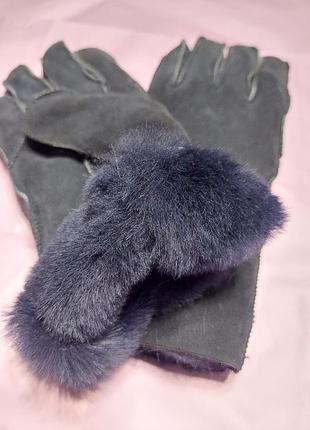 Рукавиці з натурального хутра