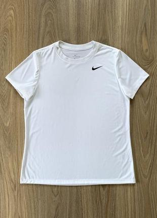 Мужская однотонная хлопковая футболка с принтом the nike tee