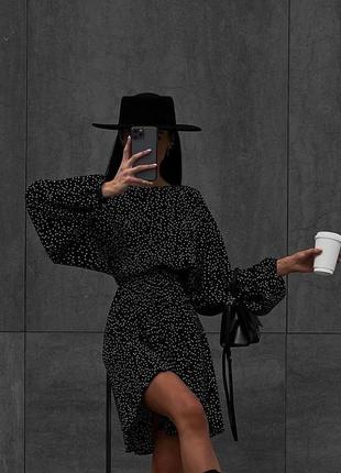 Сукня в горошок