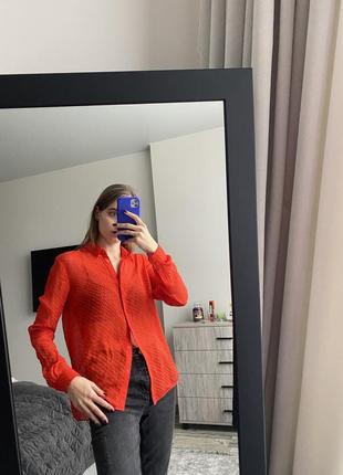 Шовкова сорочка блуза