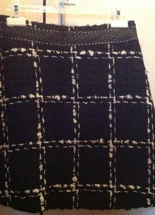 Супер юбочка, комбинированная ткань,3 фото