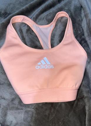 Спортивный топ adidas, для занятий, оригинальный