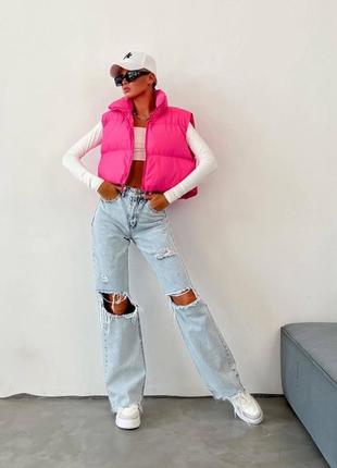 500 грн🔥женская жилетка безрукавка