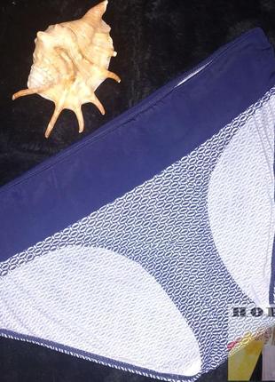 💞👙синие,принтованные купальные трусики лёгенькие