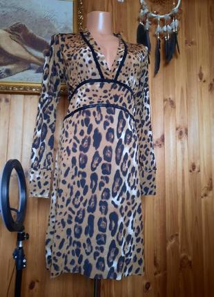 Платье леопардовый принт  camomilla7 фото