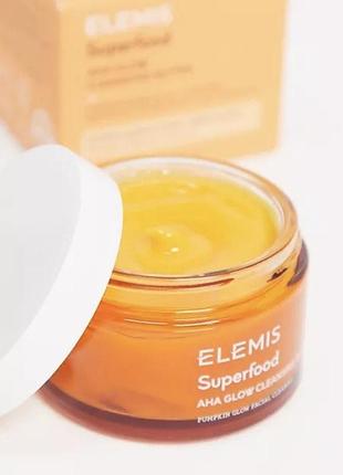 Бальзам для обличчя elemis superfood aha glow cleansing butter1 фото