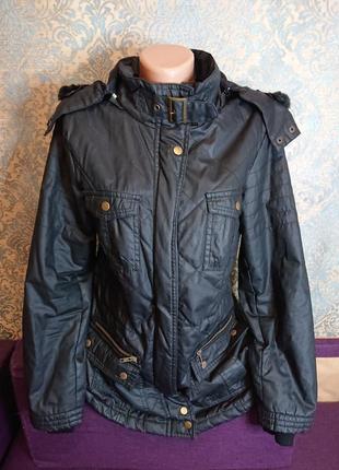 Женская куртка с пропиткой на дождь демисезон р.44/464 фото