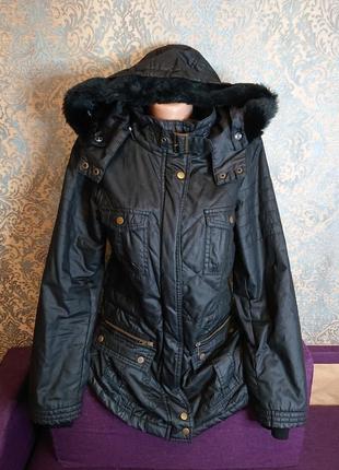 Женская куртка с пропиткой на дождь демисезон р.44/469 фото