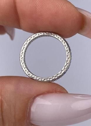 Серебряное кольцо тонкое2 фото