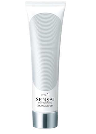 Sensai silky purifying cleansing gel with scrab гель-скраб 125 мл