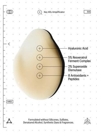 Allies of skin multi hyaluronic antioxidant hydration serum 30 ml6 фото