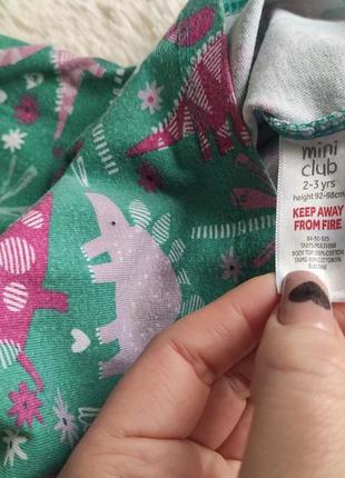 Сукня, туніка з динозаврами 2