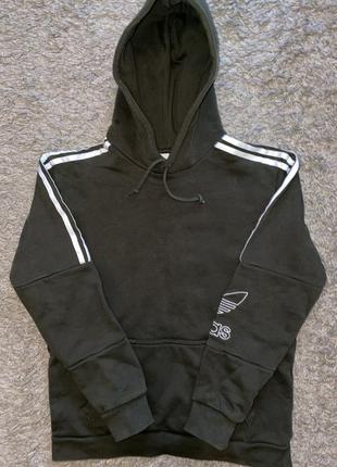 Худі adidas original khaki, оригінал, розмір s 2