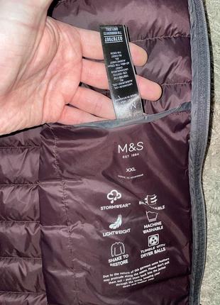 Жилетка пухова m&s down fill, оригінал, розмір xxl7 фото