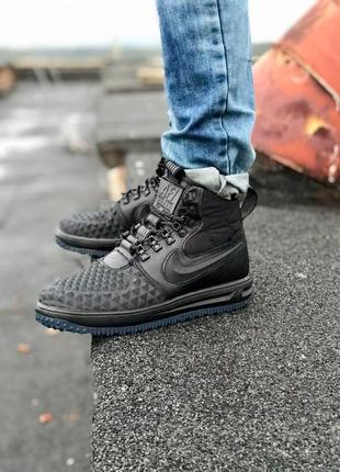 Чоловічі шкіряні кросівки nike lunar    duckboot (термо)