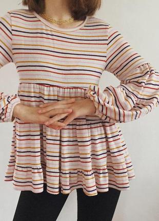 Топ блуза з об'ємними рукавами altar'd state