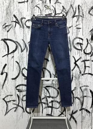 Чоловічі штани true religion, джинси, оригінал, usa, сині, слім, тягнутся, красиві