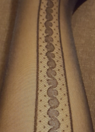 Распродажа! итальянские колготы с узором filodoro - moda - 30den оригинал