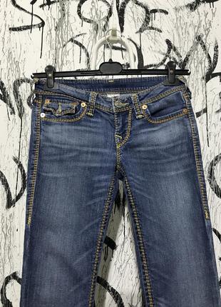Женские брюки джинсы true religion, оригинал, обтягивающие, удобные, эвису, нашитые лого, слим2 фото
