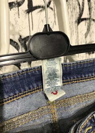 Женские брюки джинсы true religion, оригинал, обтягивающие, удобные, эвису, нашитые лого, слим9 фото