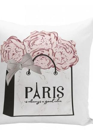 Подушка paris is always a good idea 35х35см