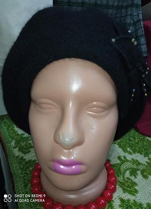 Берет кашемировый