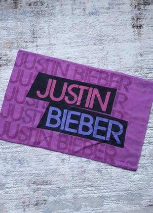 Наволочка, 72×46см, хлопок, гипоаллергенный полиэстер, justin bieber