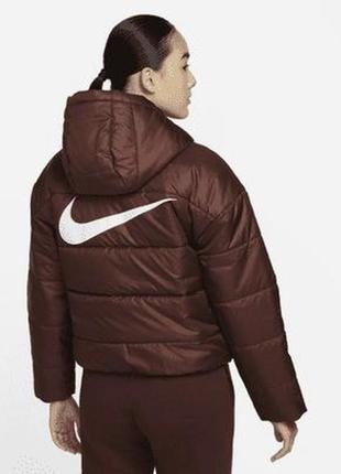Nike женский пуховик куртка зимняя демисезонная7 фото