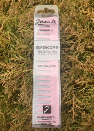 19 см расческа janeke supercomb гребень 19 см