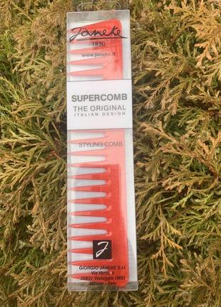 19 см расческа janeke supercomb гребень 19 см