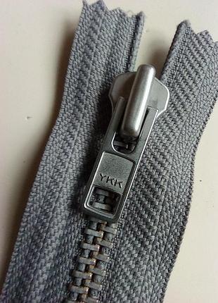 Металева блискавка замок зіпер ykk 12см