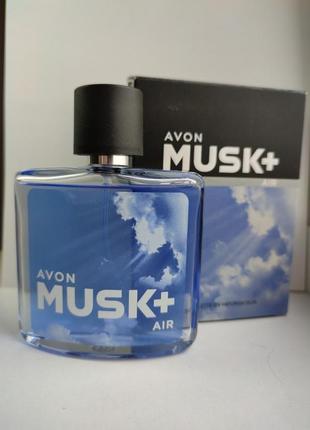 Avon musk air туалетная вода 75мл