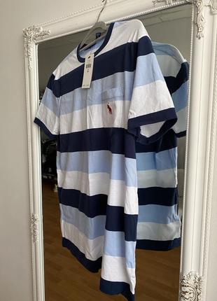 Футболка на мужчину от Pre-owned Polo Kids Sander Cl Ez Navy Suede