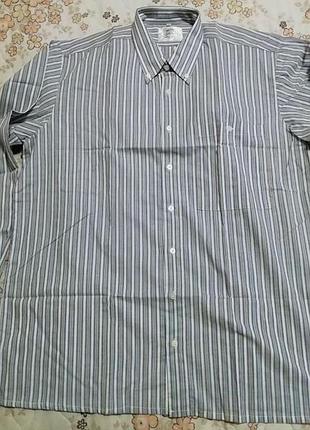 Рубашка мужская aureliobaldi размер xl-50-42 ворот 43