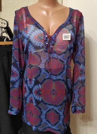960. блуза женская.  р. - на наш 50-52
