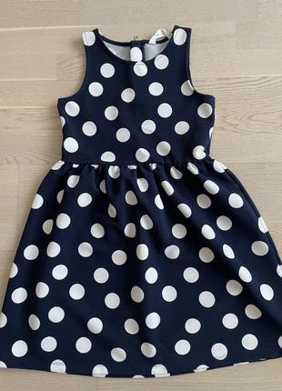 Красивое праздничное платье h&amp;m на 8-10 лет