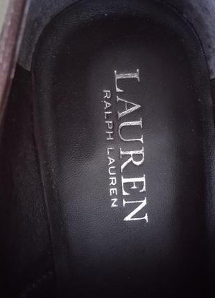 Кожаные туфли lauren ralph lauren 37р.6 фото