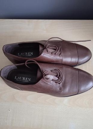 Шкіряні туфлі lauren ralph lauren 37р.