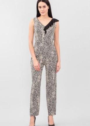 Guess леопардовый комбинезон xs