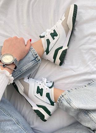 Кросівки new balance 550 white green