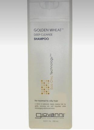 Розпив шампунь для волосся "золота пшениця" giovanni ecochic golden wheat shampoo