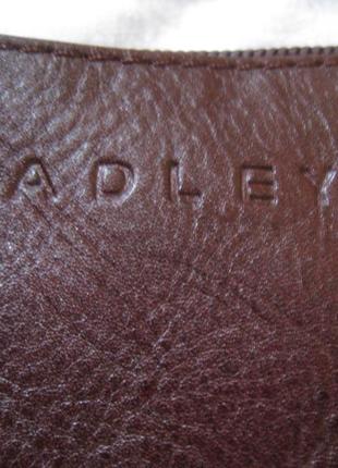 Кожаная сумка radley, англия, оригинал!!!3 фото