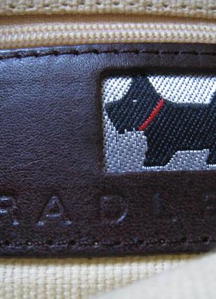 Кожаная сумка radley, англия, оригинал!!! 5