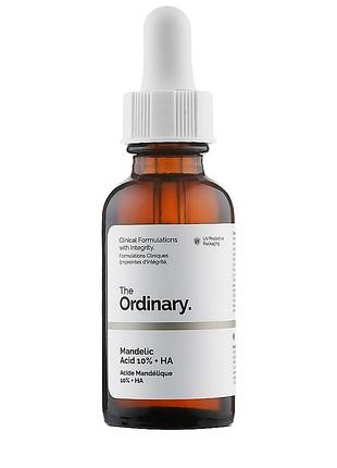 Пілінг з мигдальною кислотоюthe ordinary mandelic acid 10% + ha1 фото