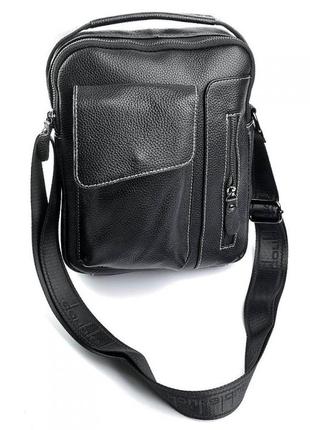 Мужская кожаная сумка бананка из кожи слинг мужская кожаная сумка