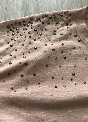 Кофта с бисером